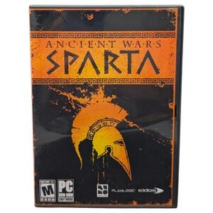 Ancient Wars Sparta PC DVD‎ ROM Game Eidos Playlogic Rated M Complete